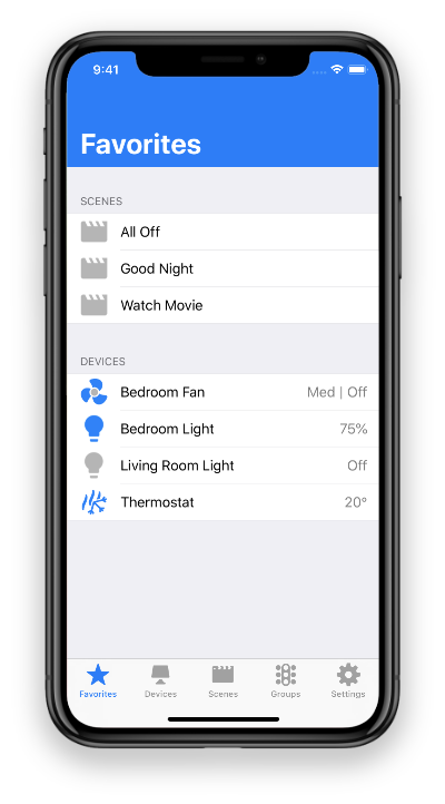 Homeboy for Insteon Hub iPhone App